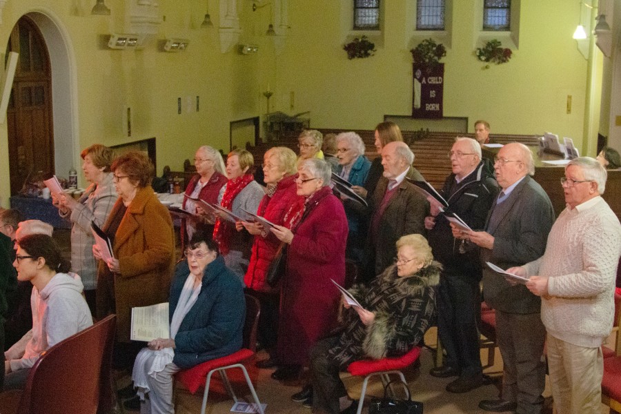 Christmas Carols in St Canices 2019 with senior choir